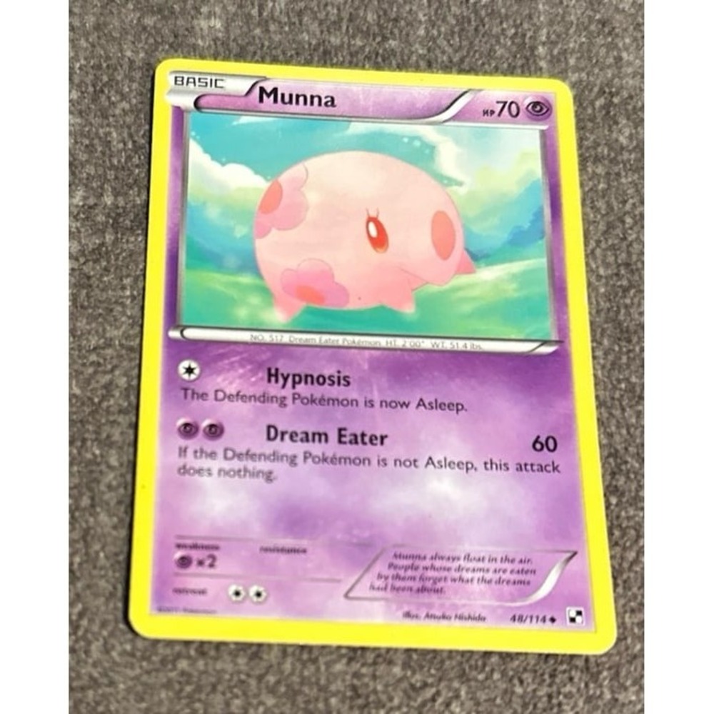 Munna Pokemon Card